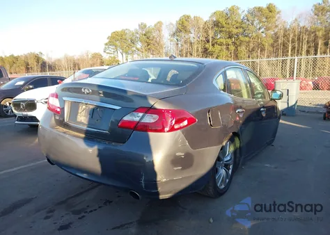 2012 Infiniti M37 z USA, uszkodzony, nr VIN JN1BY1AP2CM332346